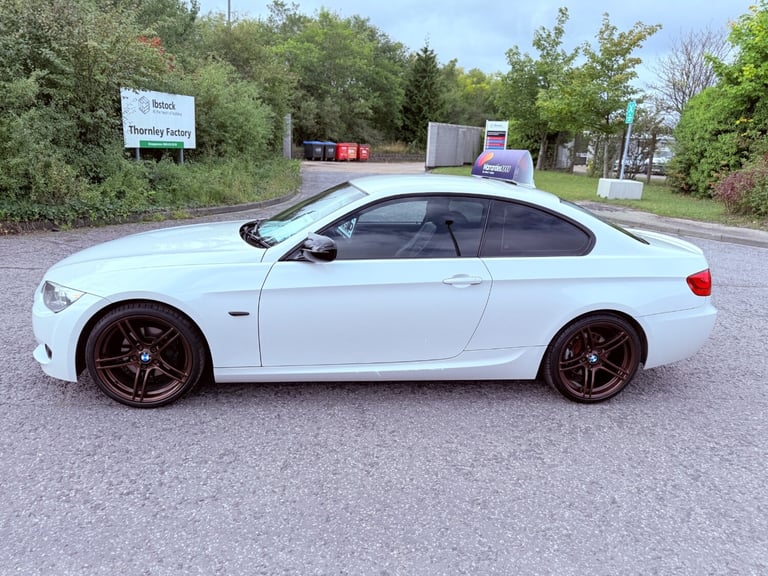 2012 12 BMW 320D 2.0 SPORT PLUS 6 SPEED MANUAL COUPE STUNNING PEARL WHITE 