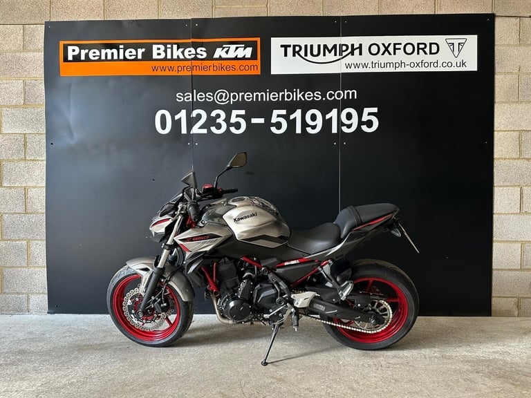 STUNNING LOW MILEAGE 2023/23 KAWASAKI Z650 MOTORCYCLE 