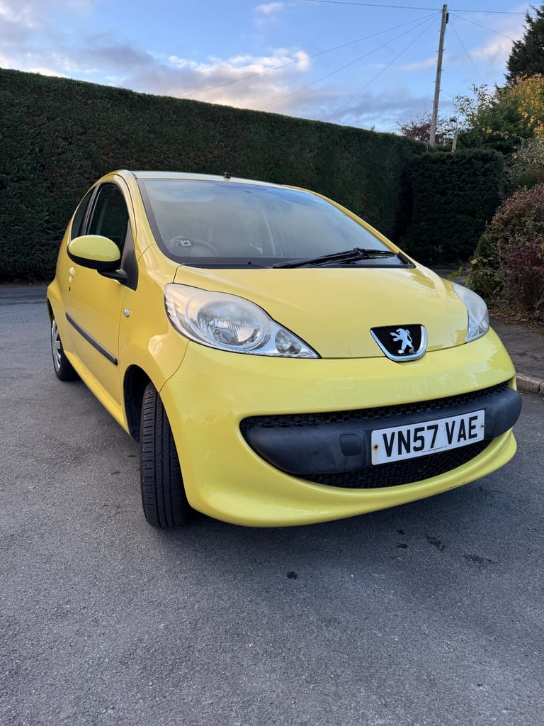 Peugeot, 107, Hatchback, 2007, Manual, 998 (cc), 3 doors