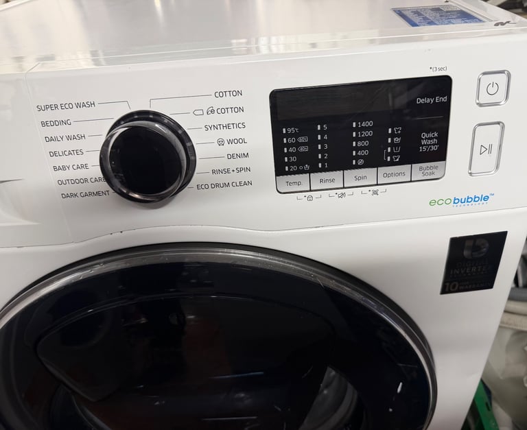 Samsung eco bubble 9kg Washing machine AddWash