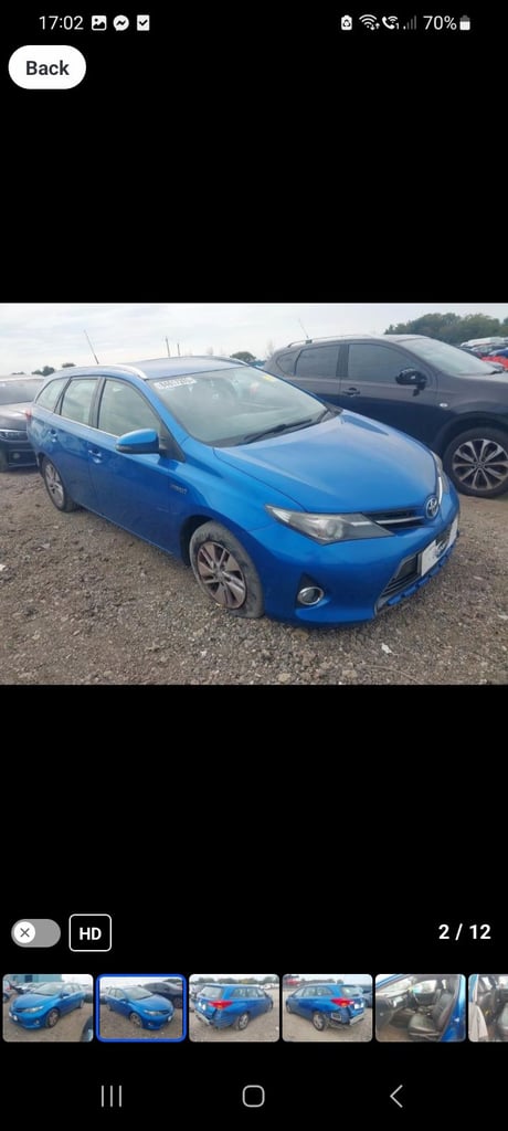 Toyota auris 2014 breaking 