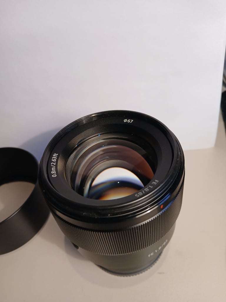 Sony 85mm 1.8 lens