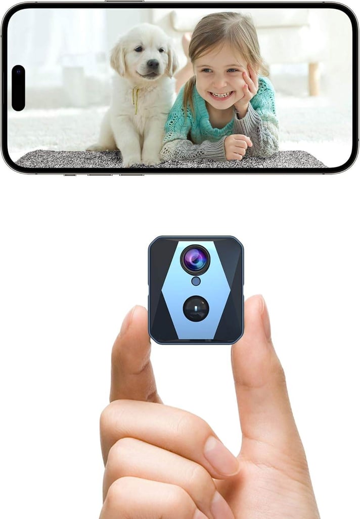 image for new in packaging - mini spy camera - all black