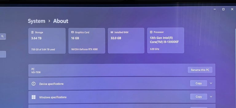 High end gaming computer