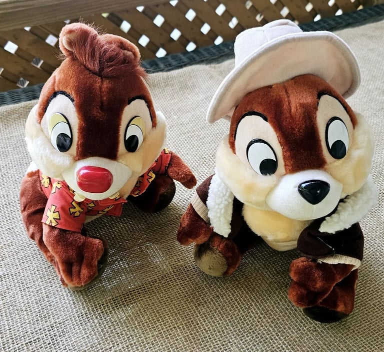 image for Disney Chip N Dale Rescue Rangers Plush Toys