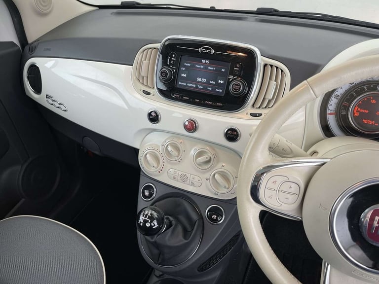 2017 Fiat 500 1.2 500 Lounge 3dr Hatchback Petrol Manual