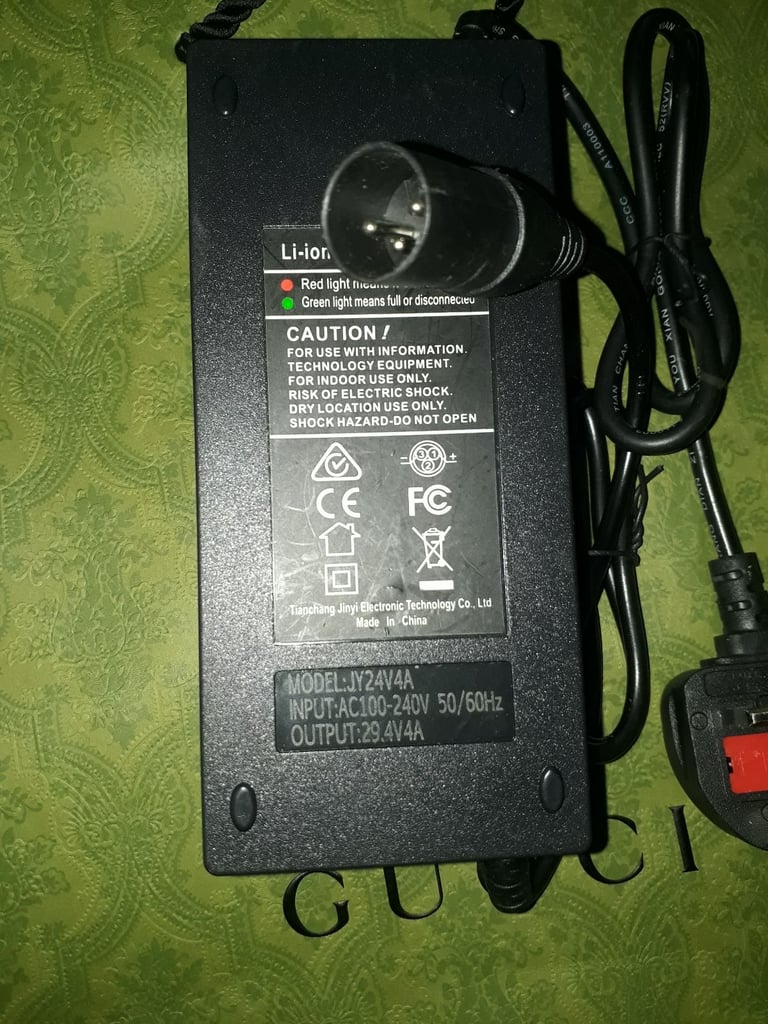 image for MOBILITY SCOOTER& EBIKE& SCOOTER 3PIN 24 VOLTS 4 AMP