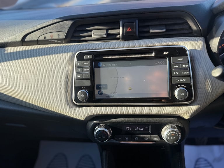 2017 Nissan Micra 0.9 IG-T N-Connecta 5dr HATCHBACK Petrol Manual