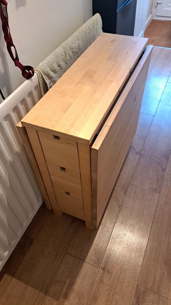 Ikea norden folding dining table 