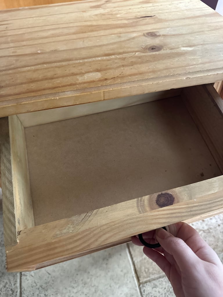 Pine Look Telephone Table Perfect for Upcycling project 💜