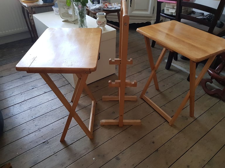 image for Folding table set with stand £200