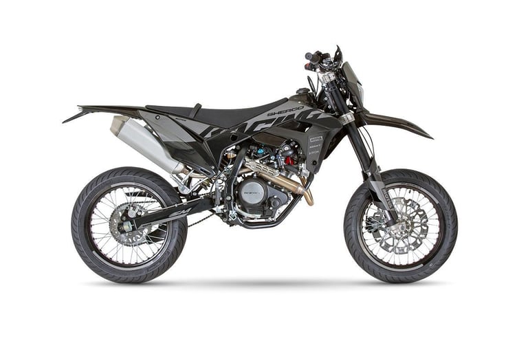Brand New 2024 Sherco 125 4T Supermoto RS Blackmoon