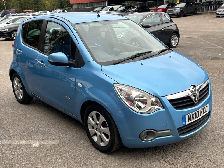 2010 Vauxhall Agila 1.2 16V Design 5dr Low Miles fsh HATCHBACK Petrol Manual