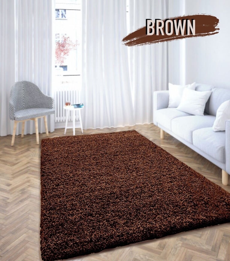 160x230cm Thick Shaggy Large Rugs Hallway (all colors and sizes