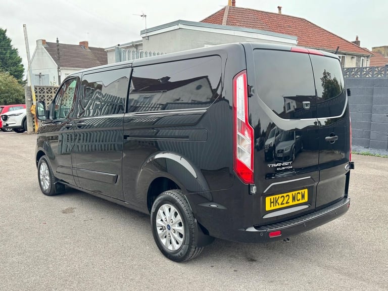 2022 Ford Transit Custom 2.0 EcoBlue 130ps Low Roof D/Cab Limited Van PANEL VAN DIESEL Manual