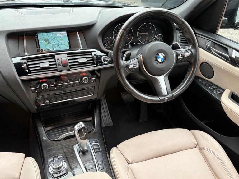 2017 17 BMW X3 2.0 20D M SPORT SUV 5DR DIESEL AUTO XDRIVE EURO 6 (S/S) (190 PS) 