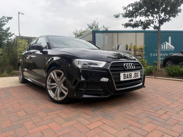 2018 Audi A3 1.5 TFSI CoD S line Euro 6 (s/s) 4dr SALOON Petrol Manual