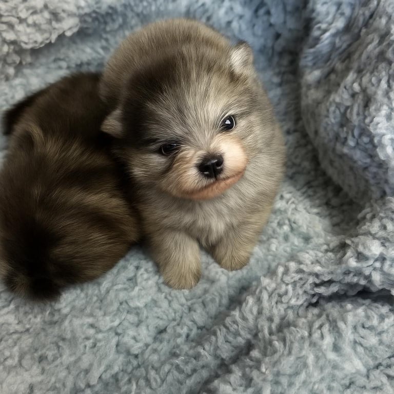 Very cute Pomeranian puppies 
