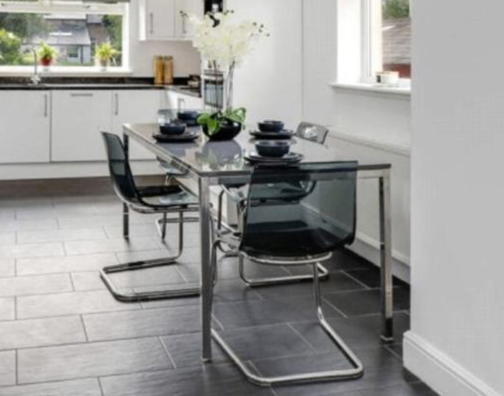 IKEA TORSBY Kitchen Table and TOBIAS Chair