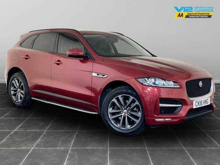 2016 Jaguar F-Pace 2.0 D180 R-Sport Auto AWD Euro 6 (s/s) 5dr Automatic SUV Diesel Automatic