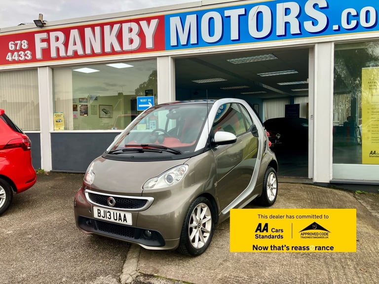 2013 smart fortwo Passion mhd 2dr Softouch Auto [2010] COUPE Petrol Automatic