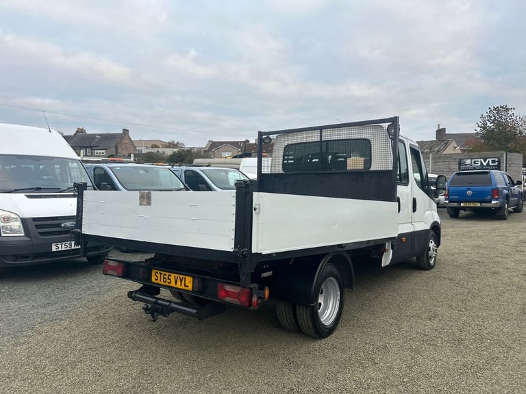 2016 Iveco Daily 2.3 Crew Cab Chassis 3750 WB TIPPER CHASSIS CAB Diesel Manual