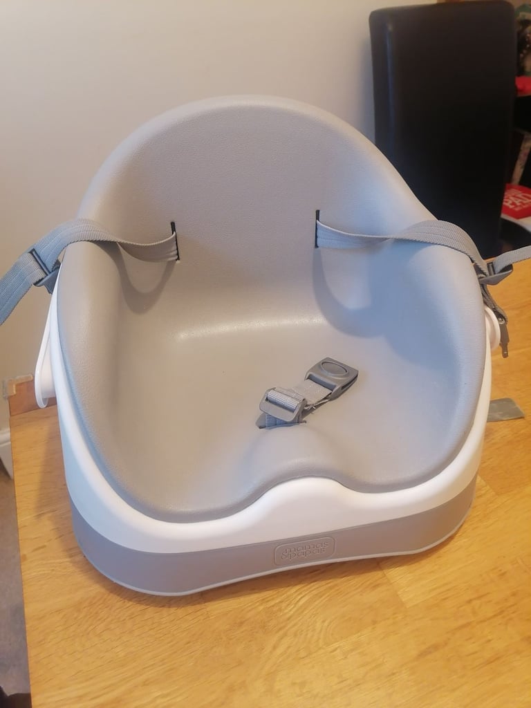 image for Mamas & Papas Baby Bud Booster Seat for Dining, Detachable Tray