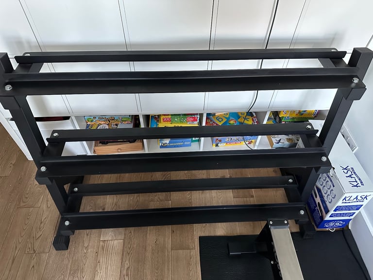 image for (Just awaiting collection) free weights rack for dumbbells (no weights included)