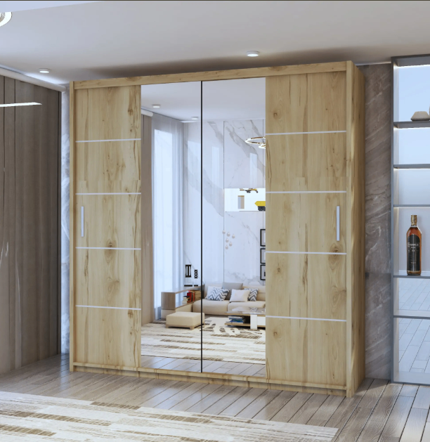⭐Mega Sale On 👉 Brilliant Quality 2 & 3 Sliding Door Wardrobe Available With Home Delivery⭐⭐
