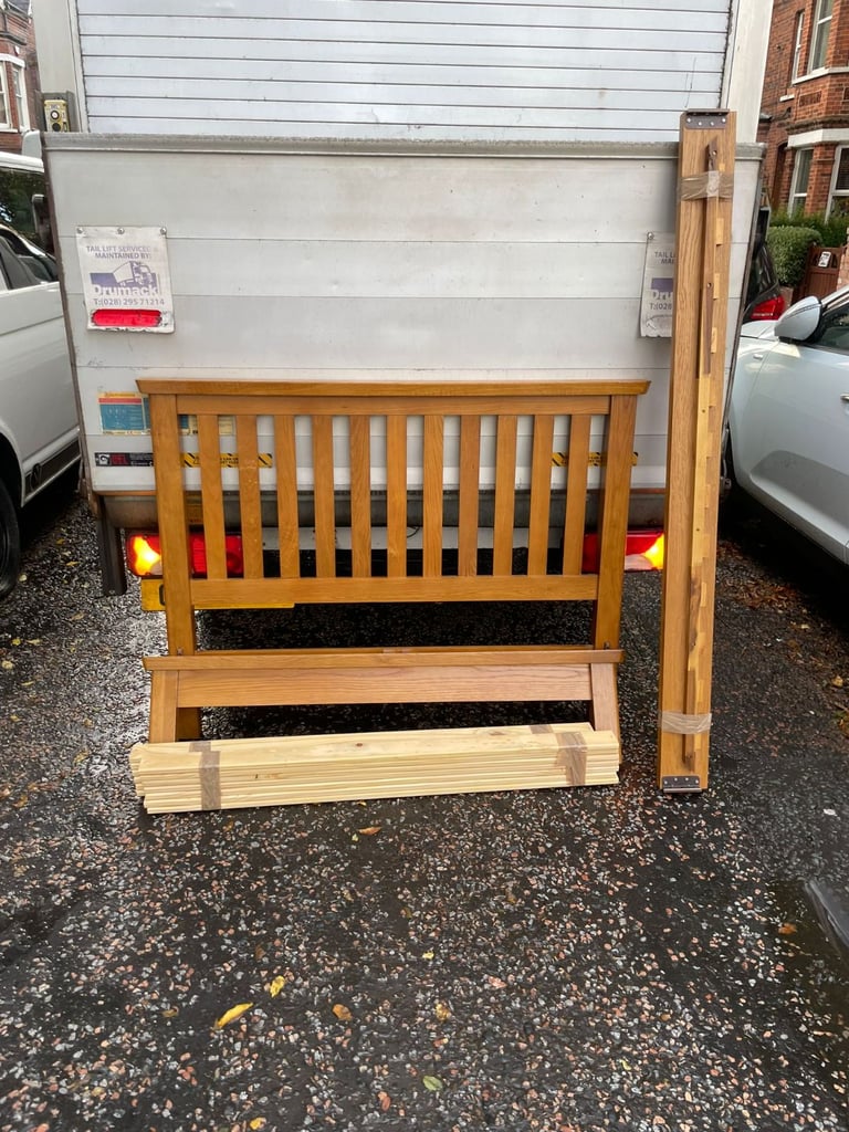 Small double bed frame   £95  We can supply a brand new matress 4 this at the right right money