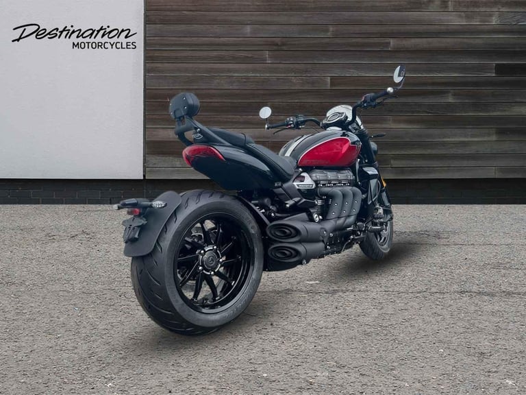 2025 Triumph Rocket 3 GT STORM Petrol black 6 Speed