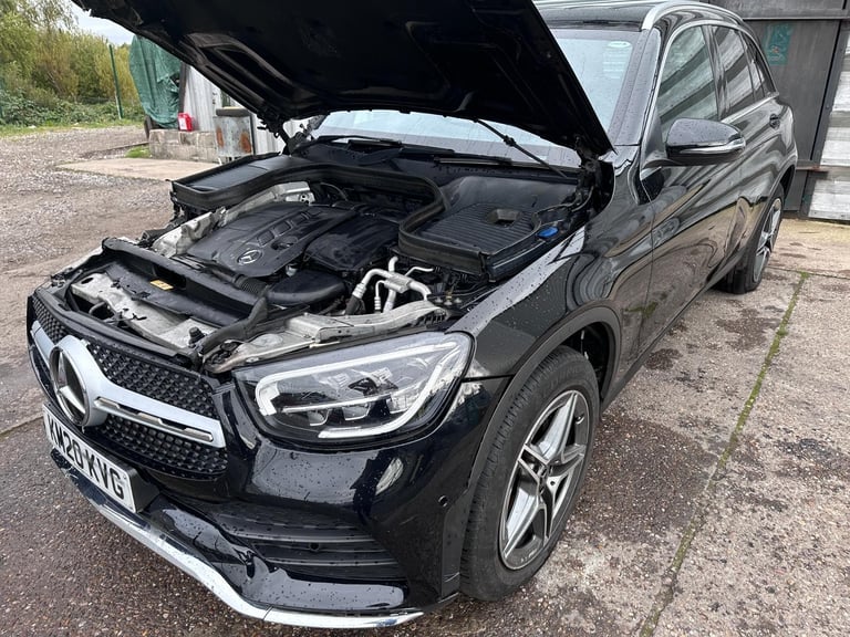 2020 20 REG MERCEDES GLC 220 AMG LINE 4MATIC DAMAGED REPAIRABLE SALVAGE