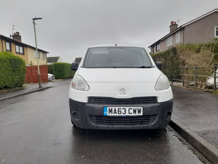 Peugeot Partner van with 63k. 2013
