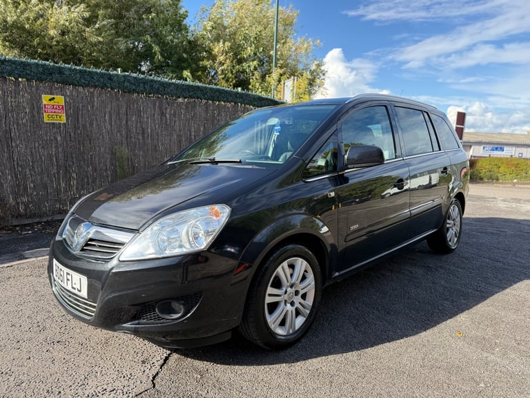 Vauxhall, ZAFIRA, MPV, 2011, Manual, 1686 (cc), 5 doors