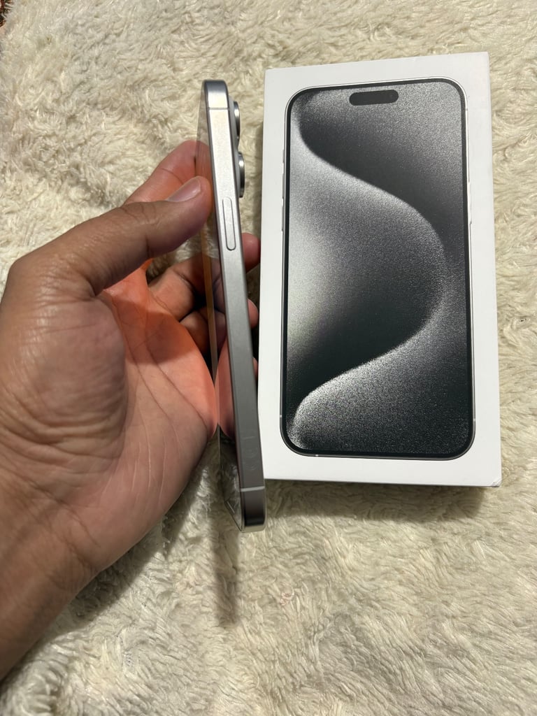 iPhone 15 Pro Max 256gb White Titanium 