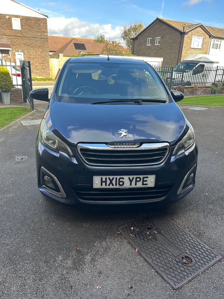 Peugeot, 108, Hatchback, 2016, Manual, 1199 (cc), 5 doors