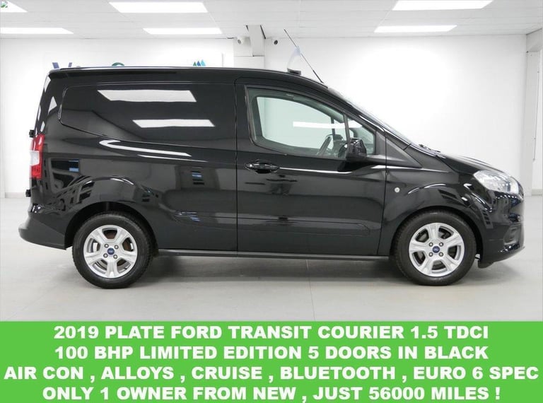 2019 FORD TRANSIT COURIER 1.5 TDCI 100 BHP LIMITED 5DR ( EURO 6 / AIR CON )
