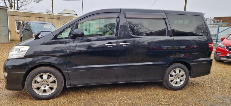 TOYOTA ALPHARD WELCAB, 2007, 52,929 MILES, 2.4 PETROL, AUTOMATIC