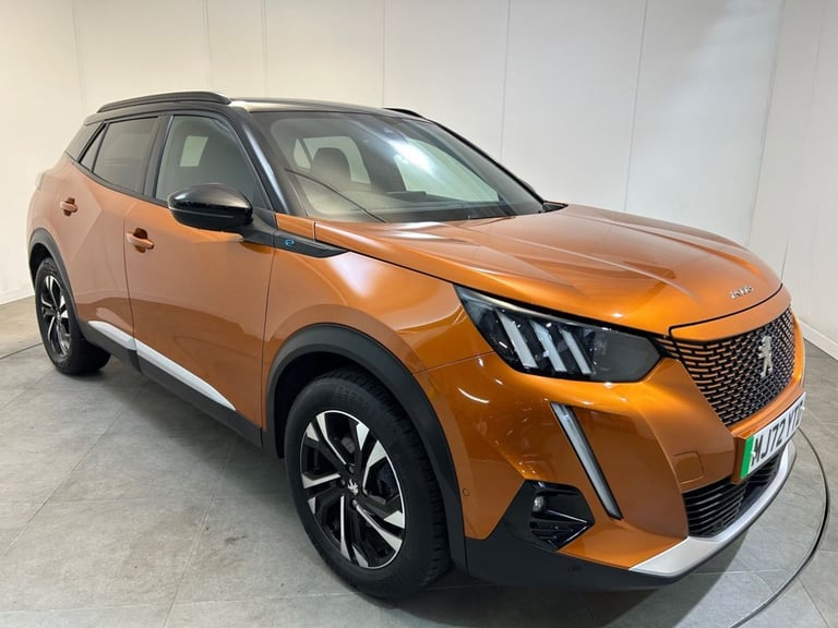 2022 Peugeot E-2008 50kWh GT SUV 5dr Electric Auto (7kW Charger) (136 ps) Automatic