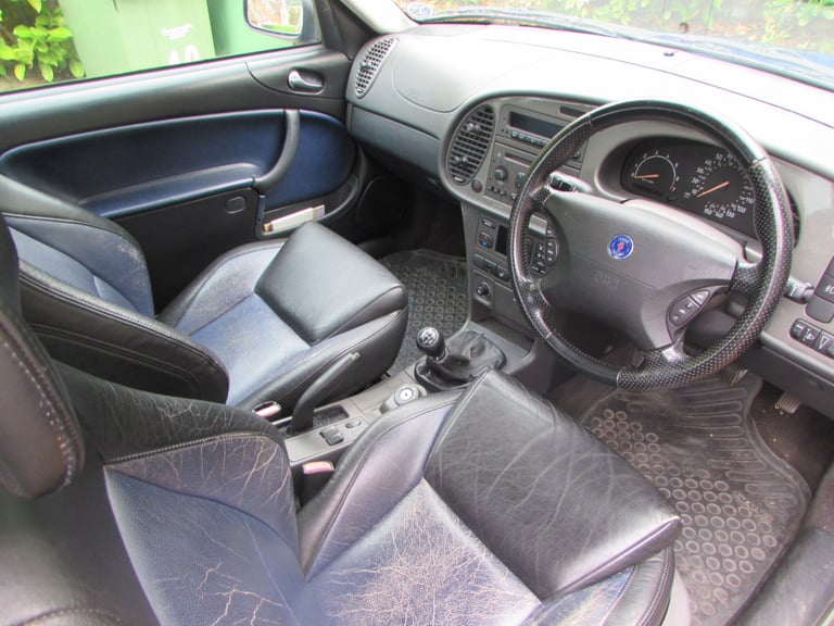 Saab 9-3 Viggen 2.3 Turbo Lightning Blue Coupe