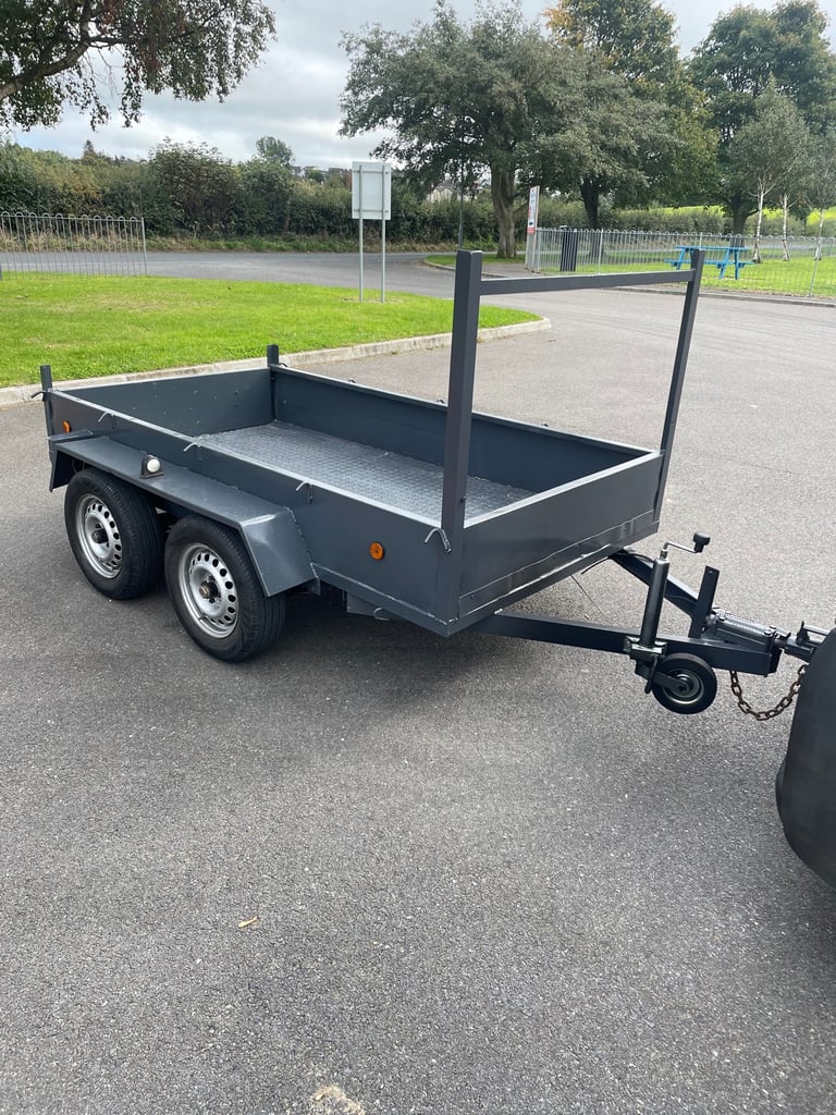 image for Steel trailer with brakes 