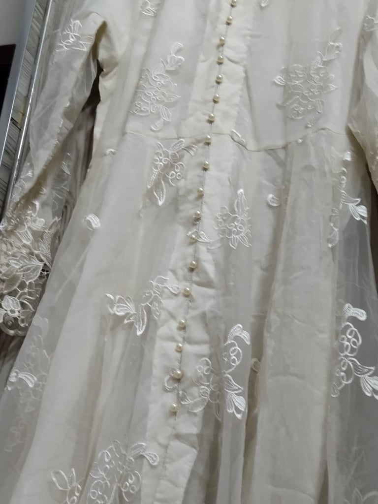 Frock dupata and trouser 