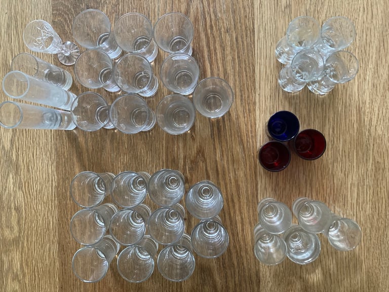 35 Shot Glasses 