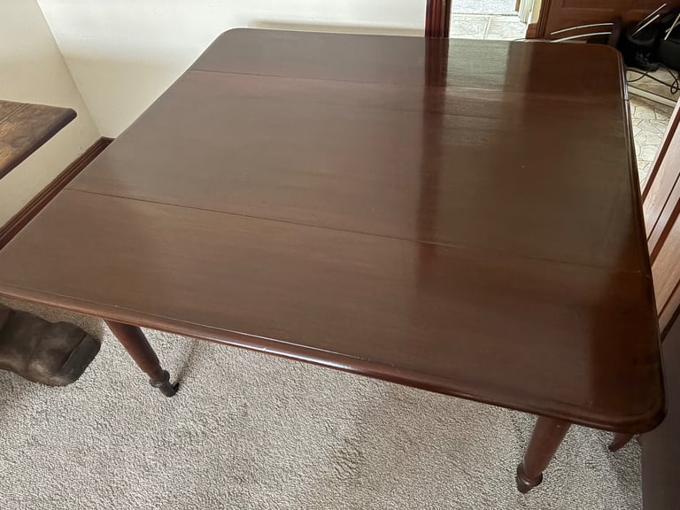 image for Lovely Victorian drop leaf mahogany table . Reduced again.