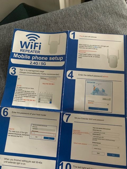 WiFi Extender WiFi Booster