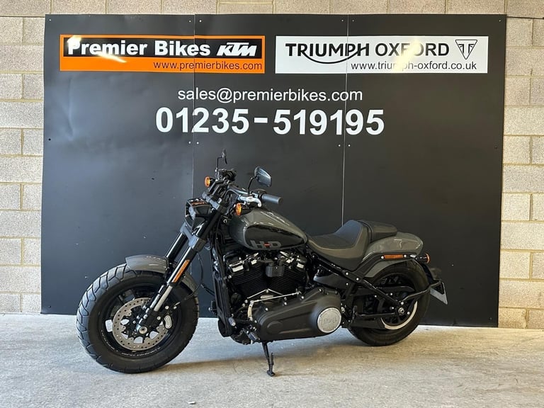 STUNNING ONE OWNER 2023/23 HARLEY-DAVIDSON FXFBS FAT BOB 114 MOTORCYCLE 