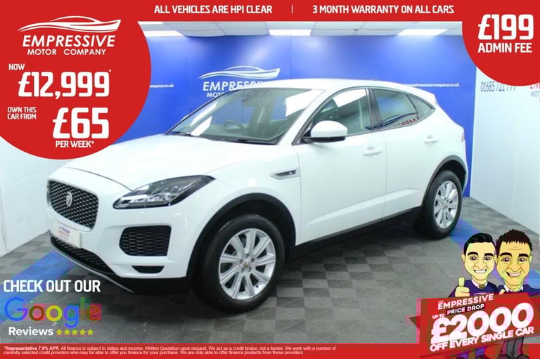 image for 2019 69 JAGUAR E-PACE 2.0 D150 S SUV 5DR DIESEL MANUAL EURO 6 (S/S) (150 PS) DIE