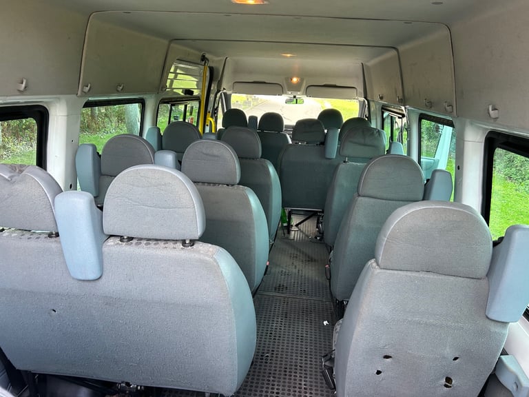 2012 FORD TRANSIT 17 SEAT MINIBUS EX LOCAL COUNCIL EXCELLENT CONDITION LONG MOT NO VAT