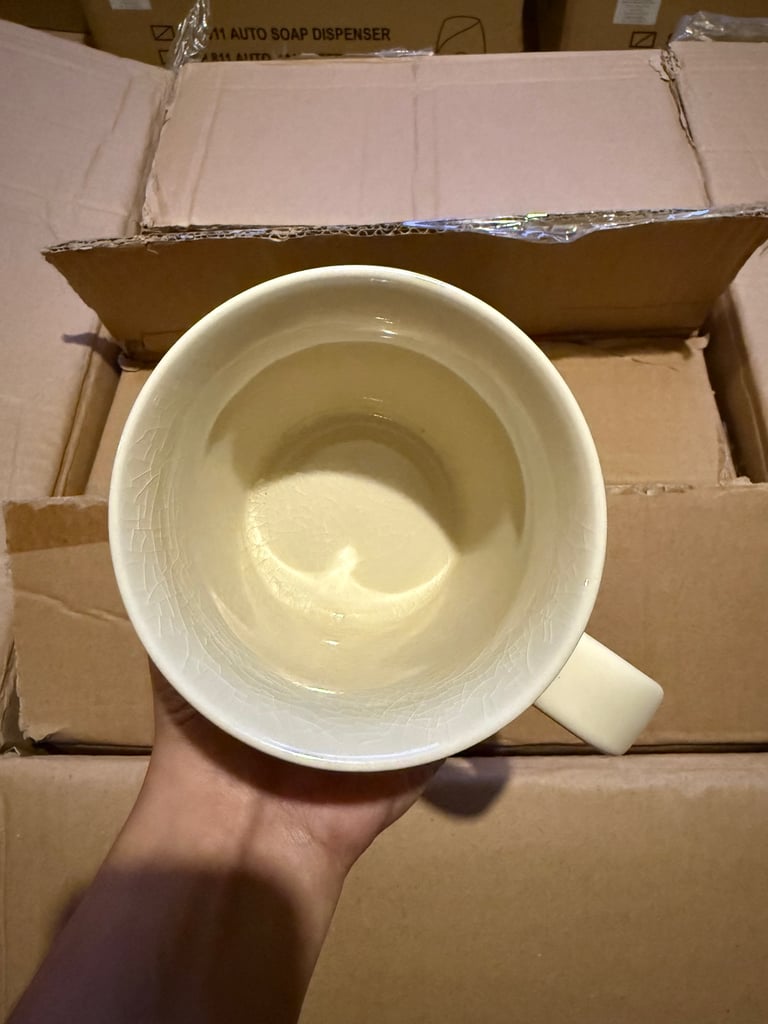 Fairmont & Main Cream Mugs (Set of 6)