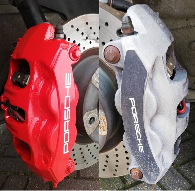 Porsche brake calipers 